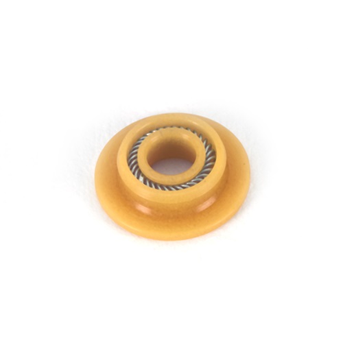 Yellow Plunger Seal for LC-20ADXR (Shimadzu) productfoto Front View L-internal