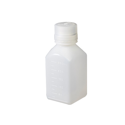 Plastic Waste Bottle 250 ml - 12 Pack productfoto Front View L-internal