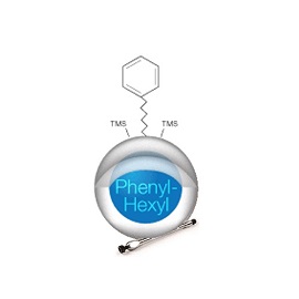 Kinetex 2.6 &micro;m Phenyl-Hexyl productfoto